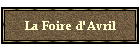 La Foire d'Avril