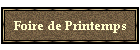 Foire de Printemps