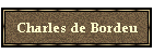 Charles de Bordeu